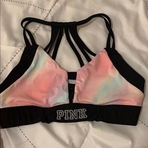 Pink Sports Bra